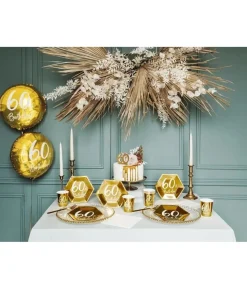 Guld folieballon 60 år