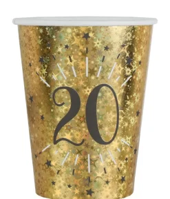 Guld glimmer papkrus, 20 år