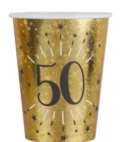 Guld glimmer papkrus, 50 år