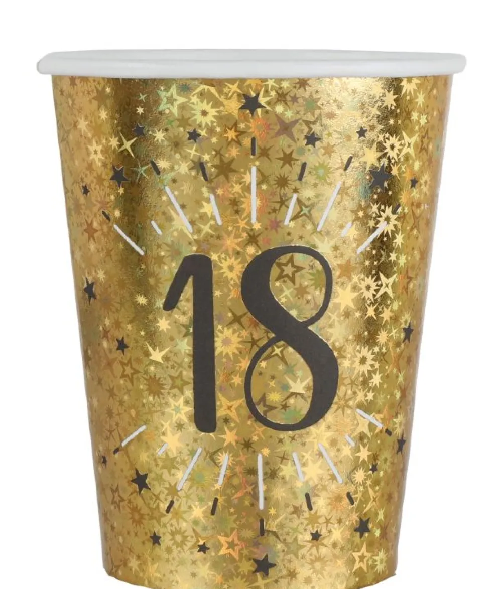 Guld glimmer papkrus, 18 år