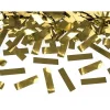 Guld konfettirør, 40 cm