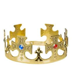 Guldkrone med sten