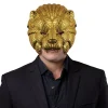 Guld løvemaske