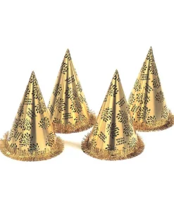 Guld nytårshat, kegle