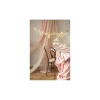 Guld og pink Happy Birthday banner