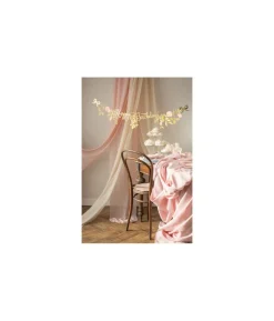 Guld og pink Happy Birthday banner