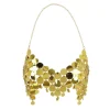 Guld paillet top