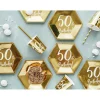 Guld paptallerkner, 50 år