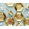 Guld paptallerkner, 30 år