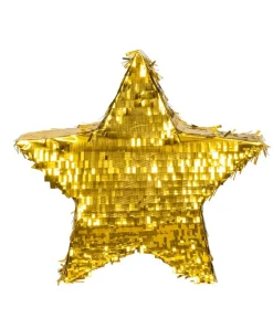 Guld stjerne pinata