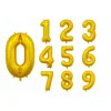 Guld talballoner, 102 cm