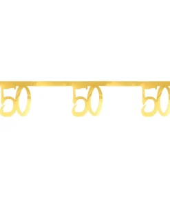 Guld tal banner, 50 år