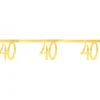 Guld tal banner, 40 år