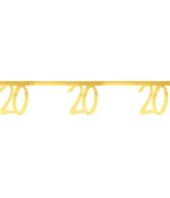 Guld tal banner, 20 år