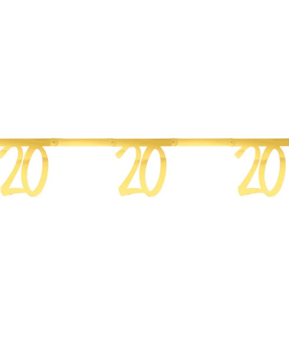 Guld tal banner, 20 år