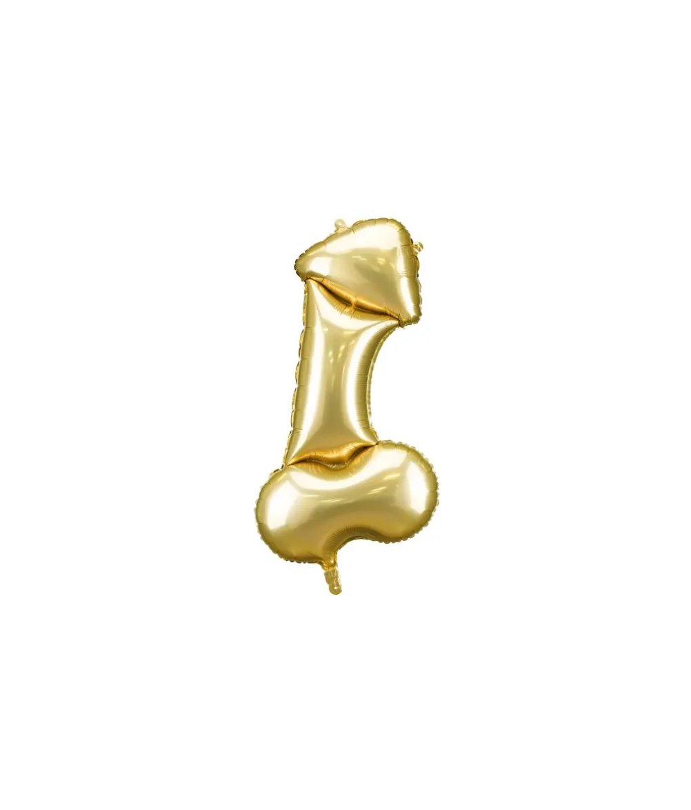Guld tissemand folieballon