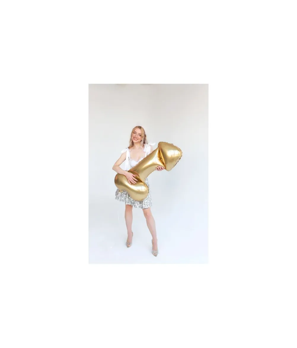 Guld tissemand folieballon