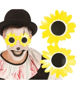 Gule blomster briller