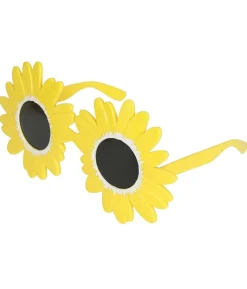 Gule blomster briller