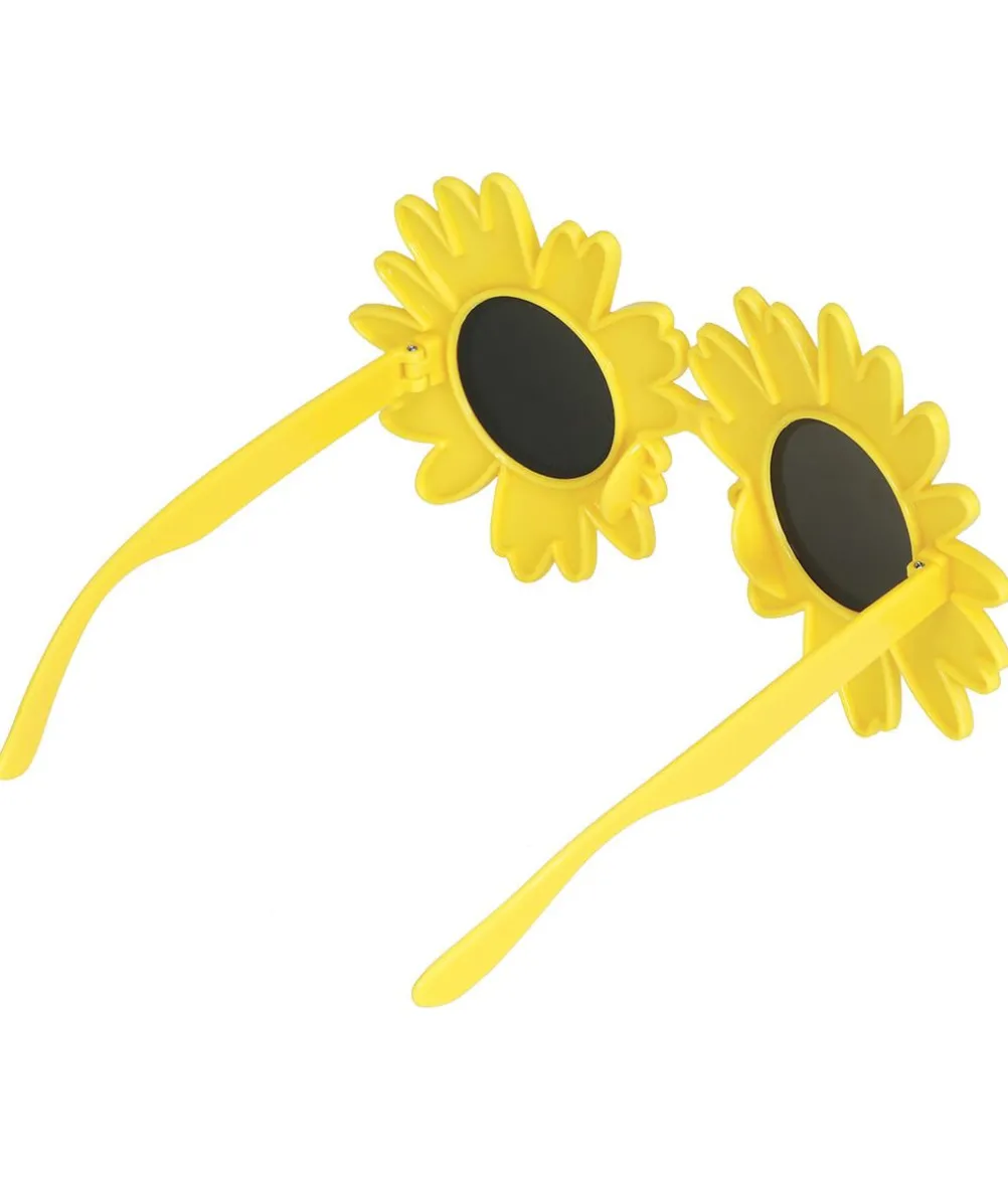 Gule blomster briller