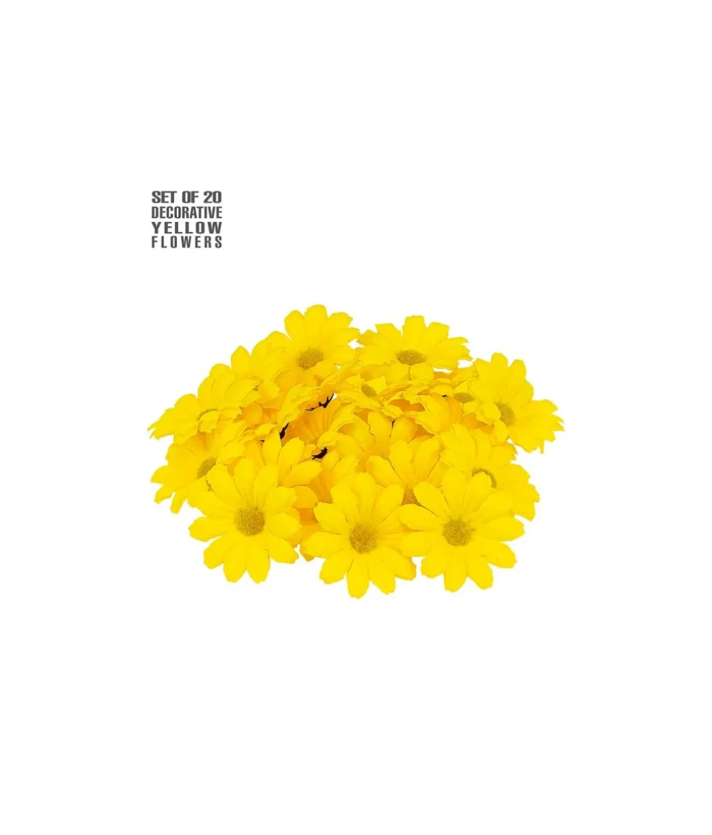Gule blomster, 20 stk
