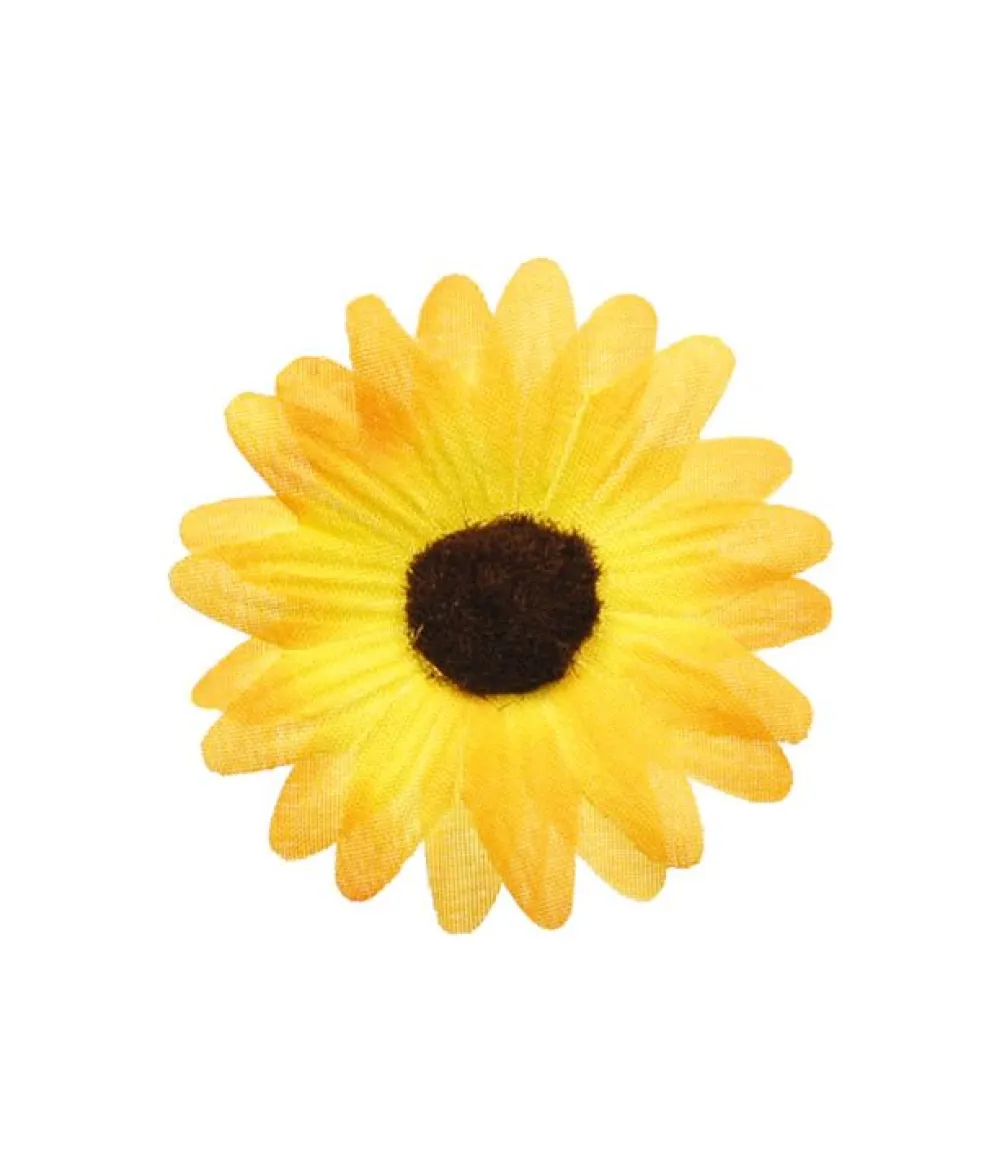 Gule deko marguritter, 5 cm
