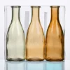 Gule glasflasker, 18,5 cm