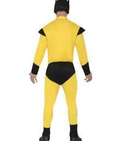 Gul Superhelt kostume