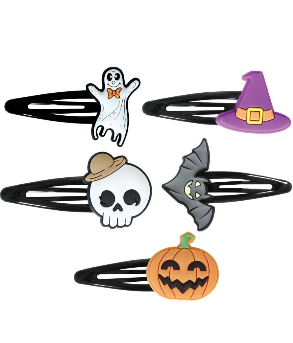 Halloween hårspænder, 5 stk