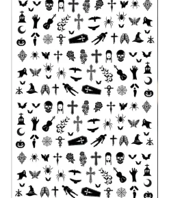 Halloween negle stickers