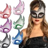 Halvmaske Venice fiamma