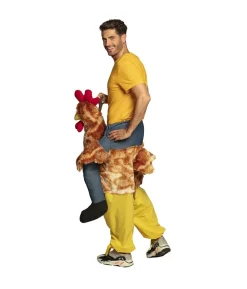 Hane piggy back kostume, voksen