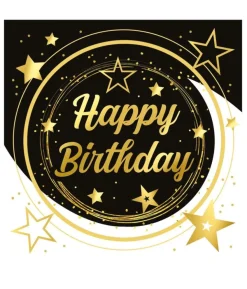 Happy Birthday servietter