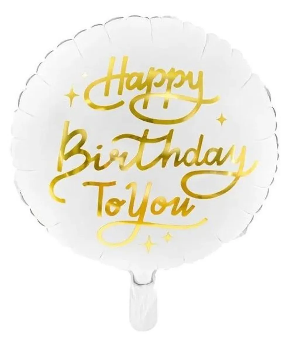 Happy birthday to you folieballon