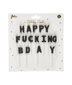 Happy Fucking Bday kagelys