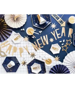 Happy New Year bogstav banner