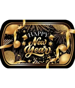 Happy New Year serveringsbakke