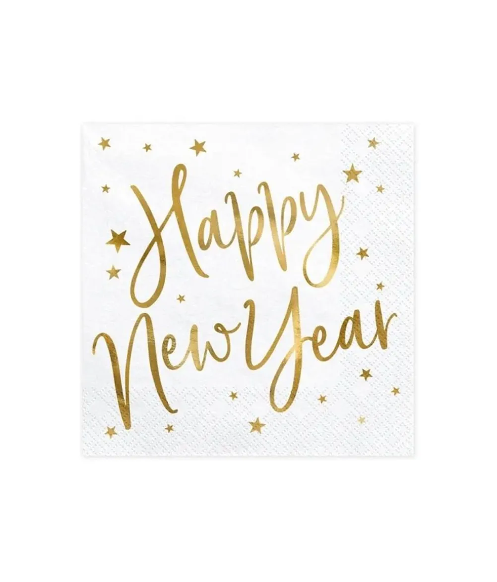 Happy New Year servietter