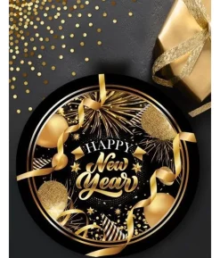 Happy New Year skål, 32 cm