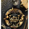 Happy New Year tallerkener, 23 cm
