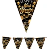 Happy New Year vimpelguirlande, 3 m
