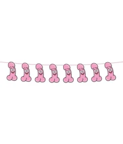 Happy Penis guirlande, 2 m
