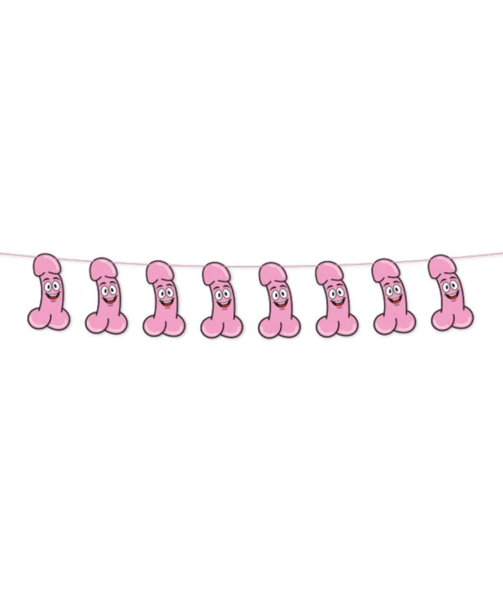 Happy Penis guirlande, 2 m