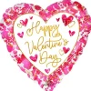 Happy Valentine´s day folieballon, 43 cm