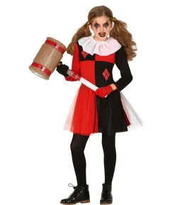 Harlequin pige kostume