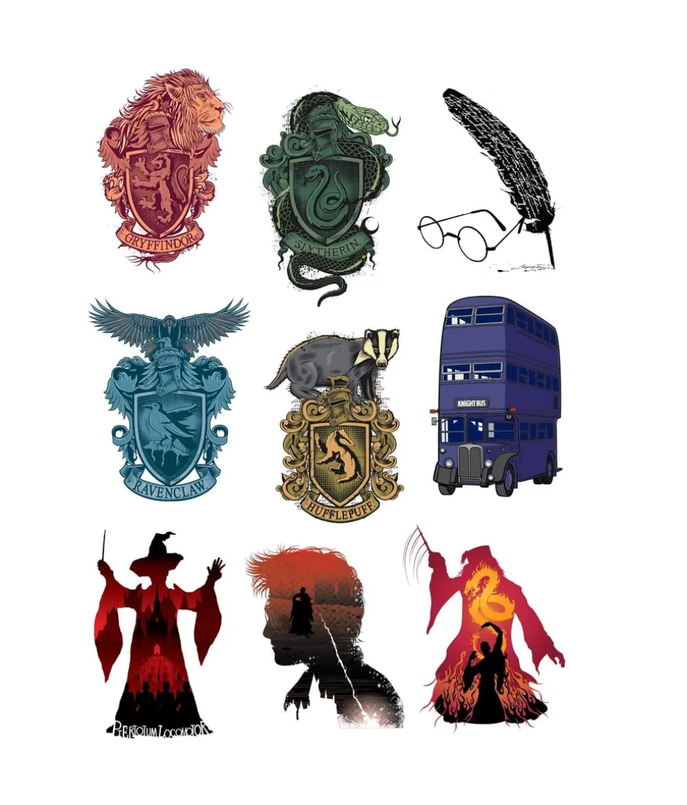 Harry Potter klistermærker