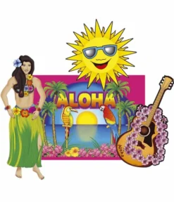 Hawaii dekorationer