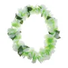 Hawaiikrans grøn og hvid