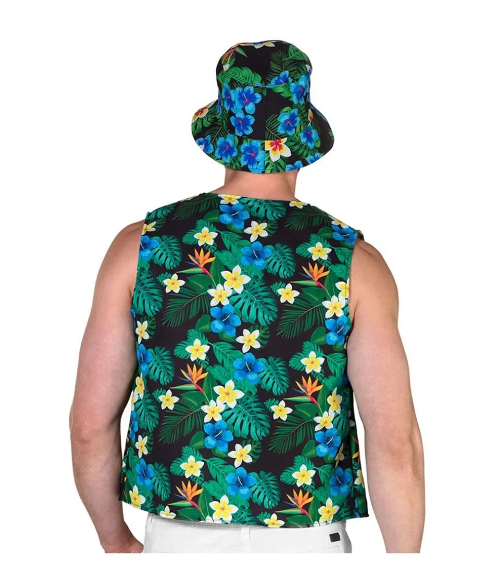 Hawaii vest og bøllehat