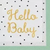 Hello Baby servietter, 16 stk